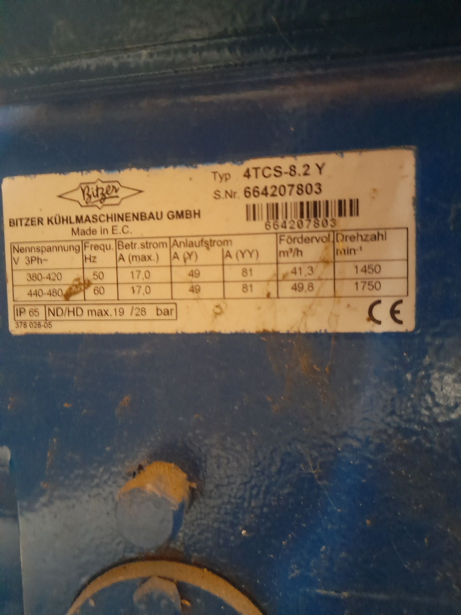 Bitzer sprężarka