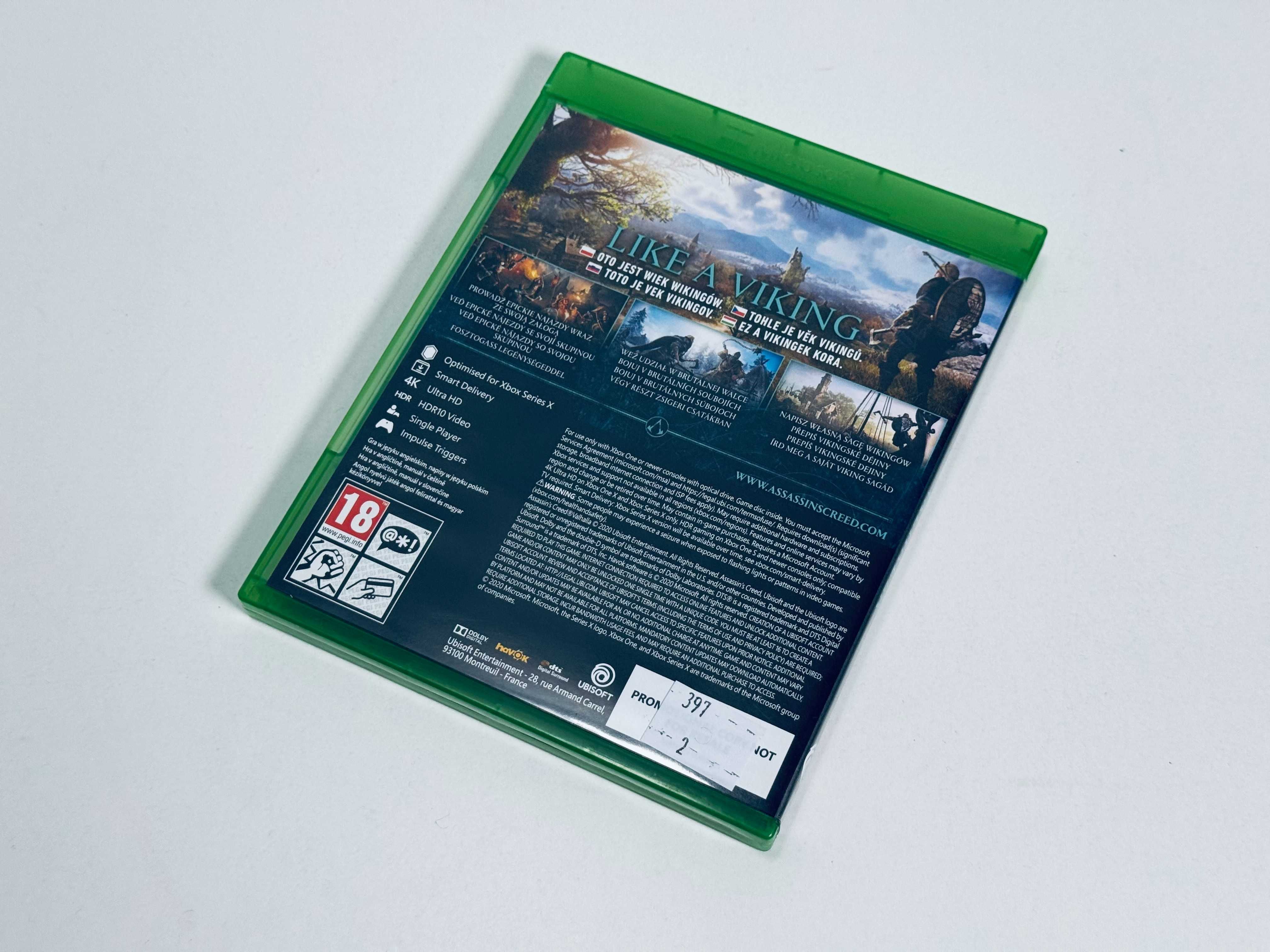 Gra Assassins Creed Valhalla PL Xbox Series / One