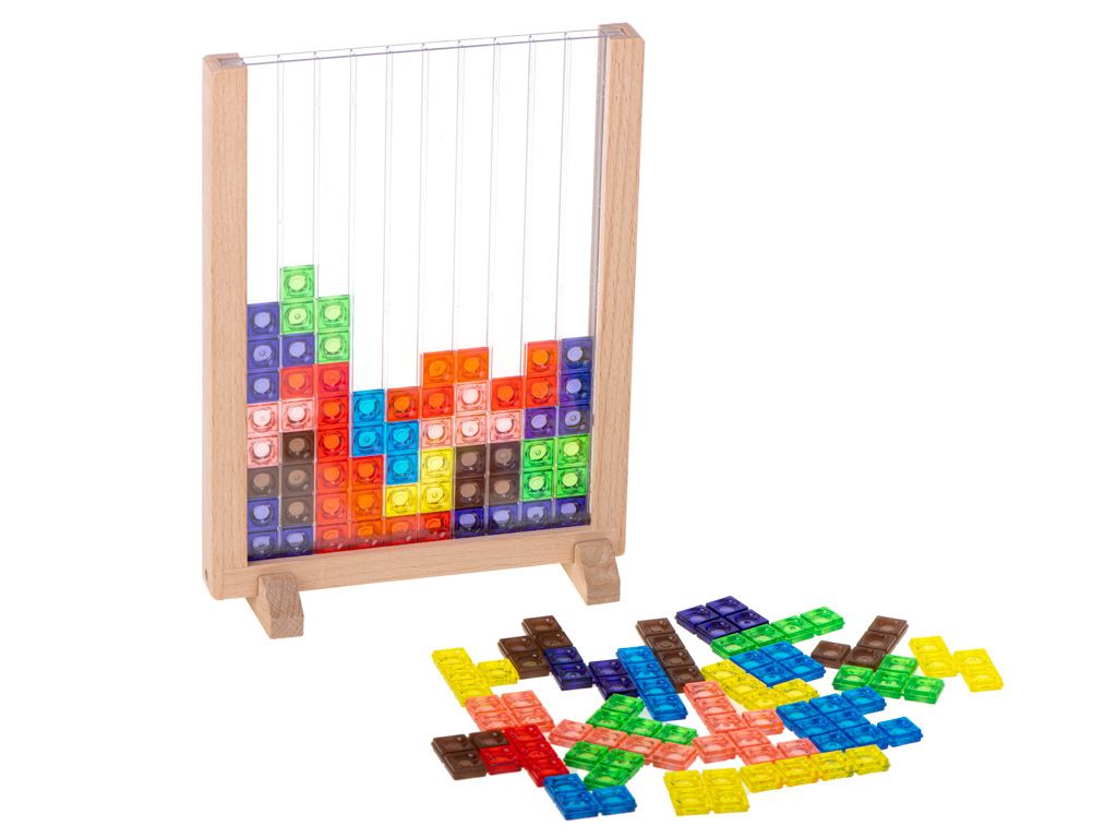 Gra Logiczna Układanka Tetris Stojący