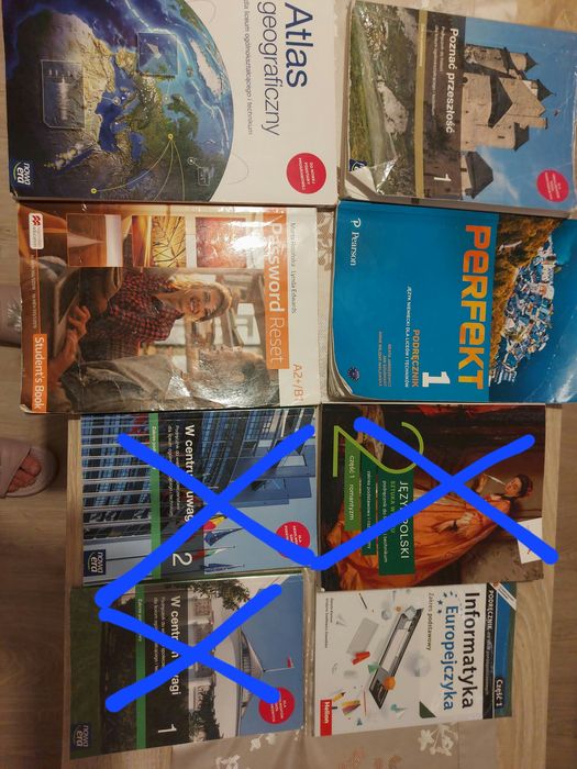 Podręczniki szkoła średnia klasą 1 , 2 ,3
