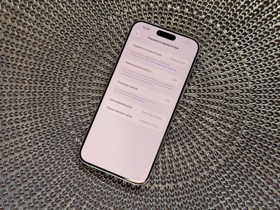 Apple Iphone 15 Pro Max 512GB White Neverlock батарея 89%