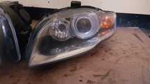 LAMPA LAMPY XENON BIXENON LEWA PRZÓD AUDI A4 B7 8E0941004AM 8E0941003AM