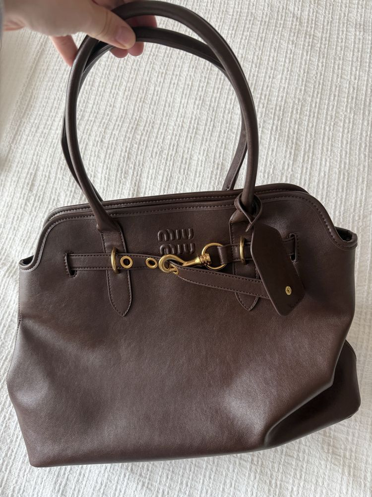 Сумка жіноча велика Miu Miu