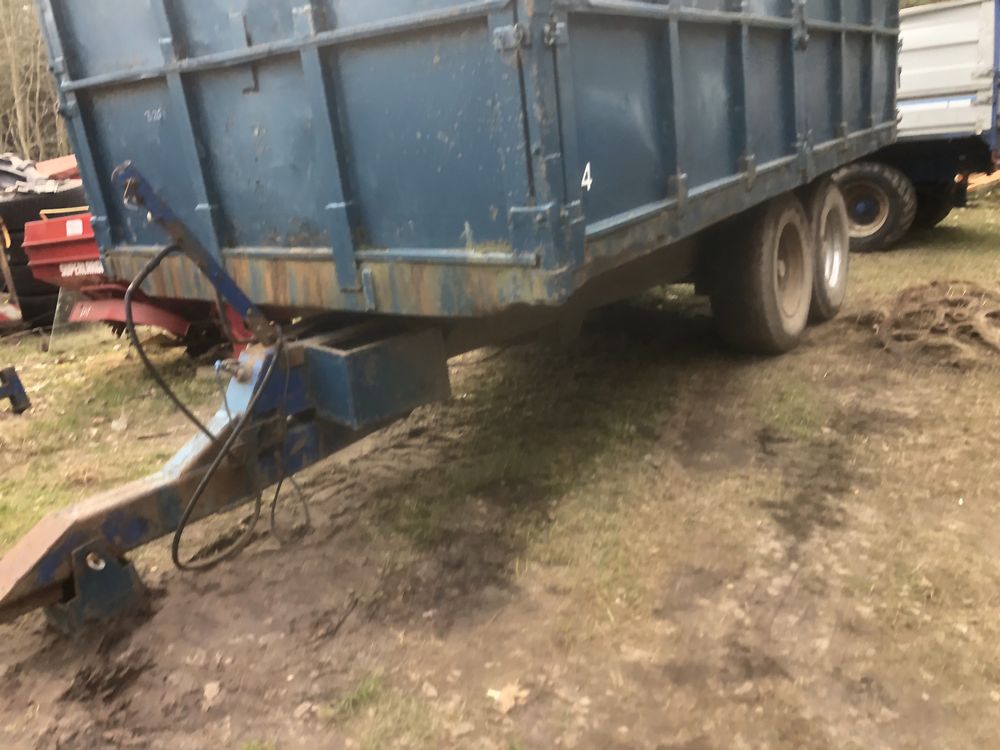 Przyczepa tandem 12 ton wywrotka