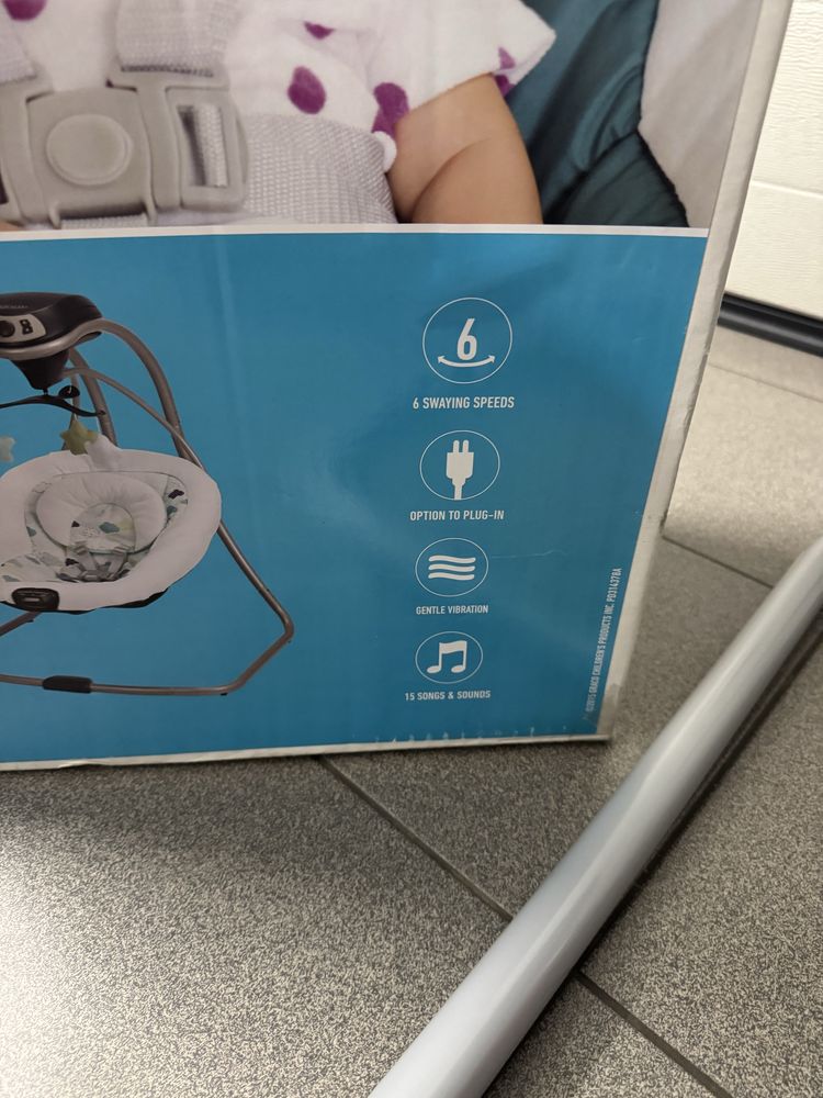 Graco simple sway leżaczek