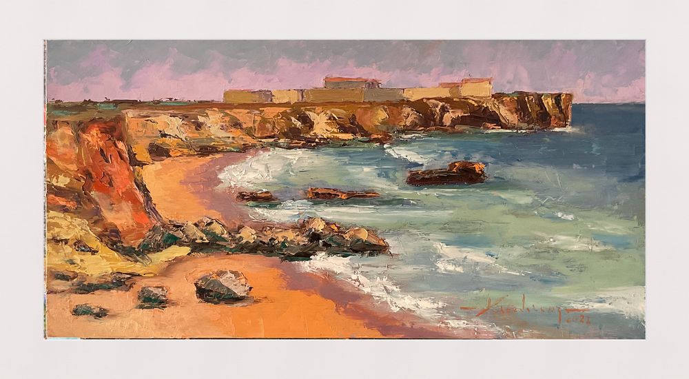 Sagres - Pintura a oleo - Nelson Valença