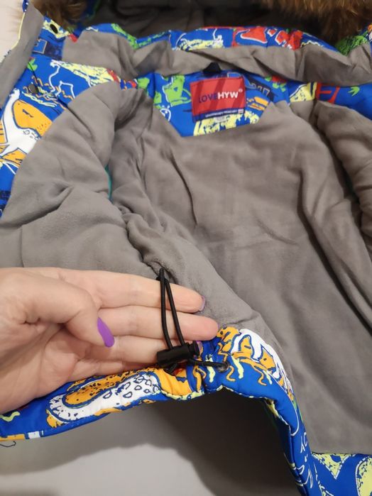 Зимова тепла мембранна куртка 92, 98, 104, 110, 116