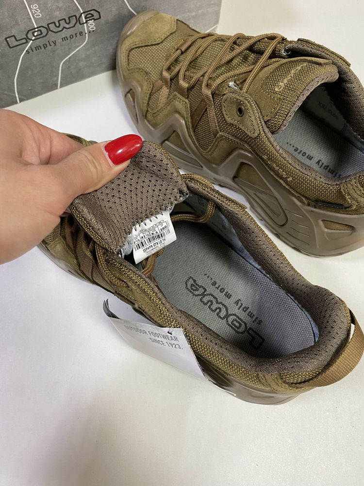 41.5р, 44.5р, ,47р. Кросівки берці Lowa Zephyr GTX Lo TF Coyote