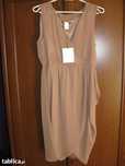 NOWA Sukienka VILA studniówka, ślub- camel, beż, nude, tiul S M L
