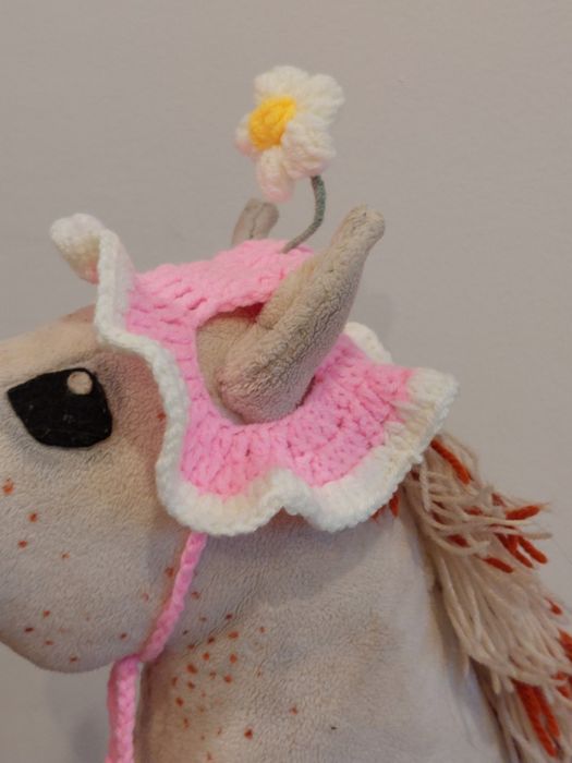 Czapeczka szydelkowa hobby horse