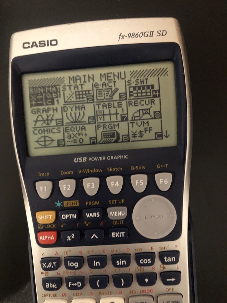 Máquina Gráfica Casio como nova