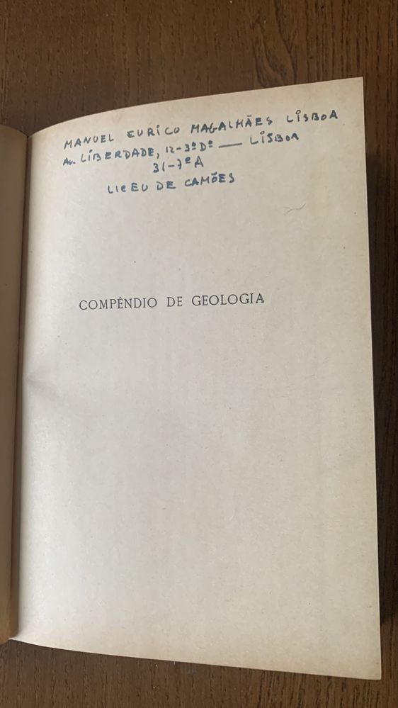 Compêndio da geologia