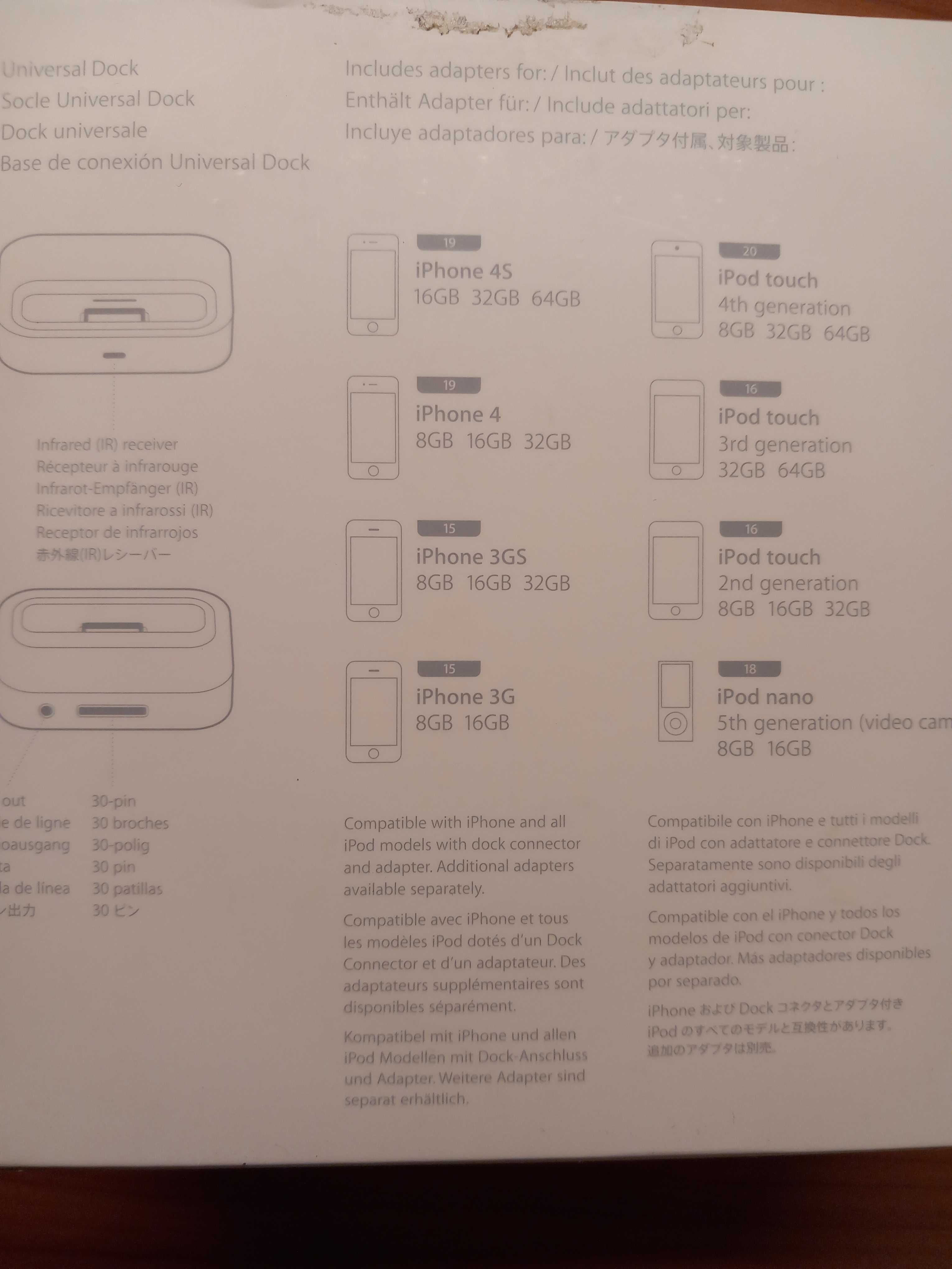 Apple Universal Dock MC746ZA