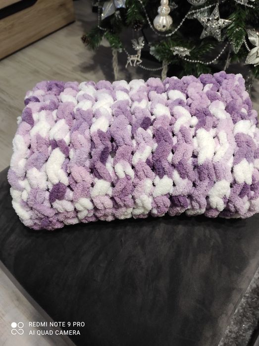 Ręcznie robiony kocyk Alize puffy