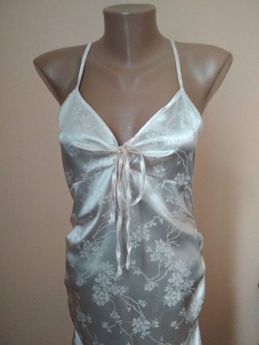 Шелковый пеньюар для беременной  44/46 размер.