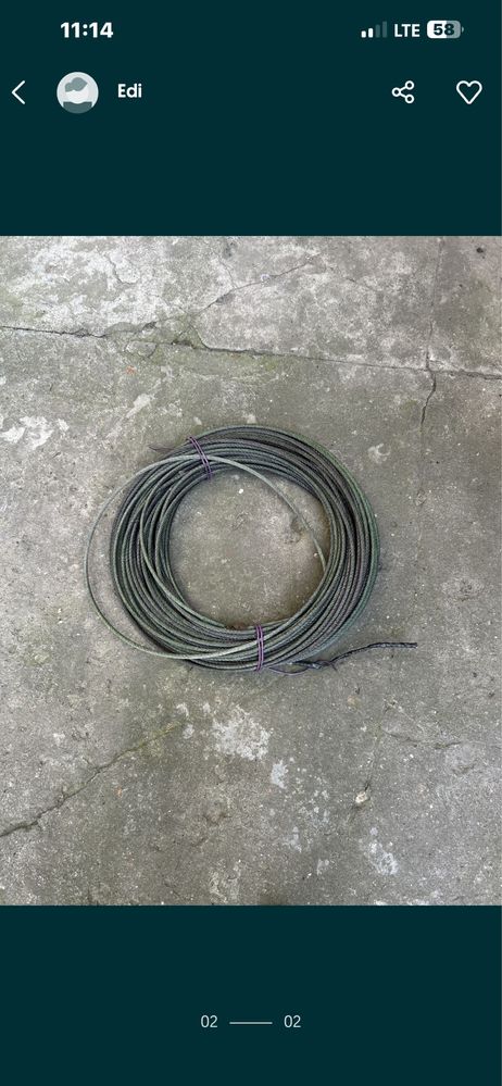 Lina stalowa 6,5mm
