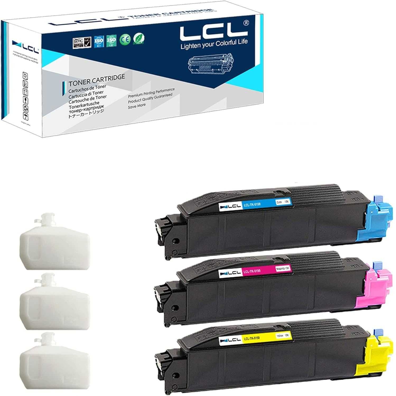 Toner LCL TK-5150 do Kyocera ECOSYS M6035cidn P6035cdn (3 kolory)