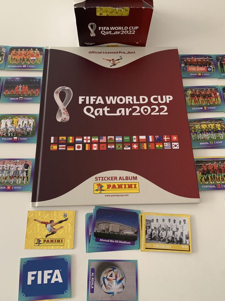 Coleção Completa Mundial Qatar 2022 - Capa Dura + Update (Por Colar)