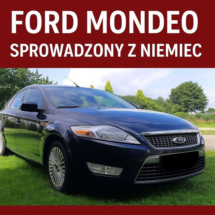 Ford Mondeo Ford Mondeo 2.0 TDCi 140 KM – Z Niemiec, Stan Bardzo Dobry