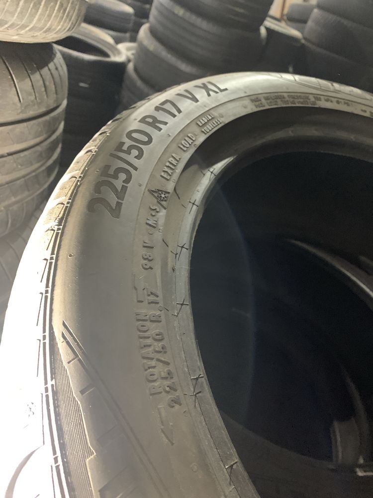 Шины б/у  225/50-17 Continental AllSeasonContact