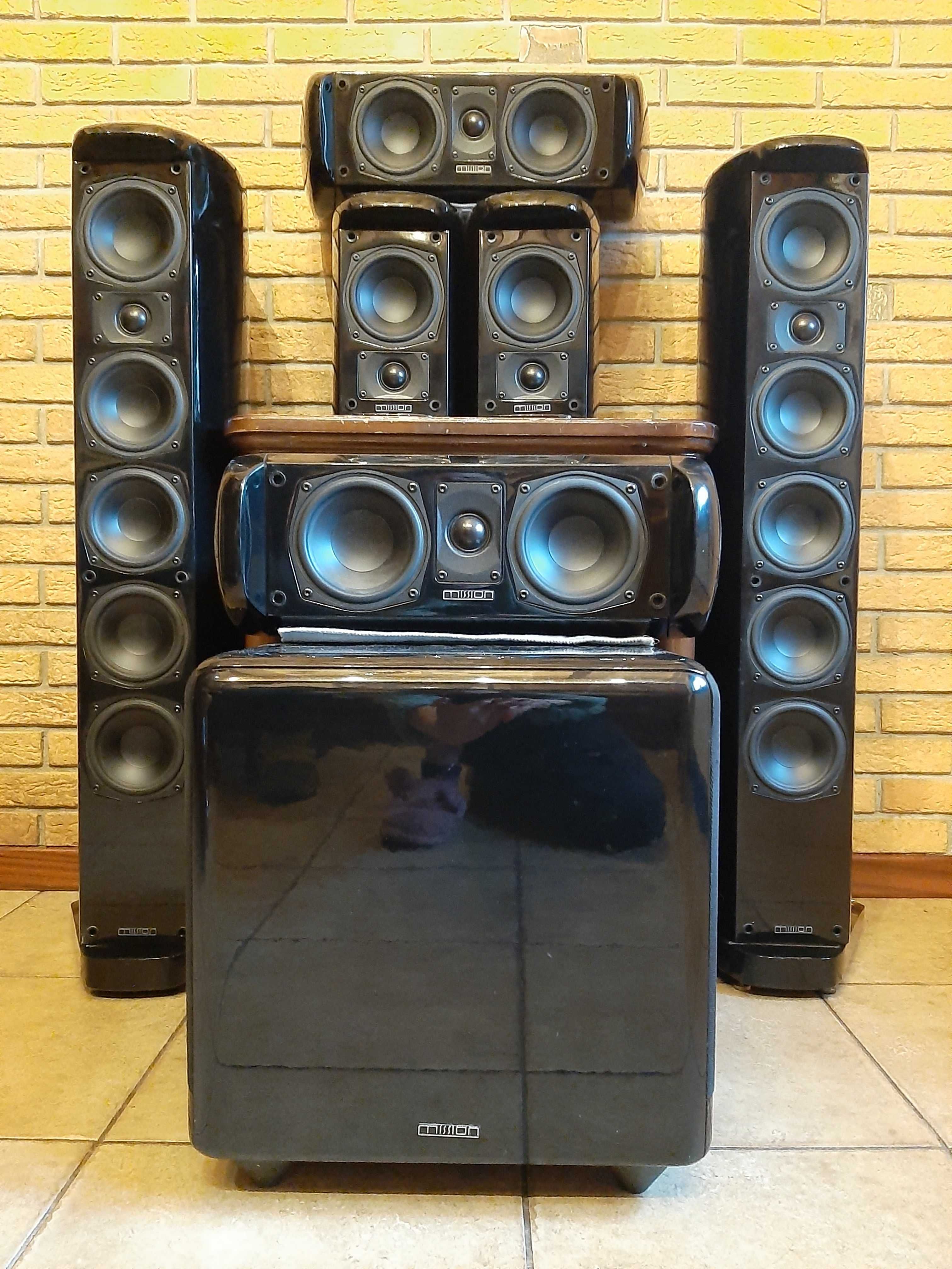 Комплект акустики Mission E82 System 6.1 Black ANTHRACITE