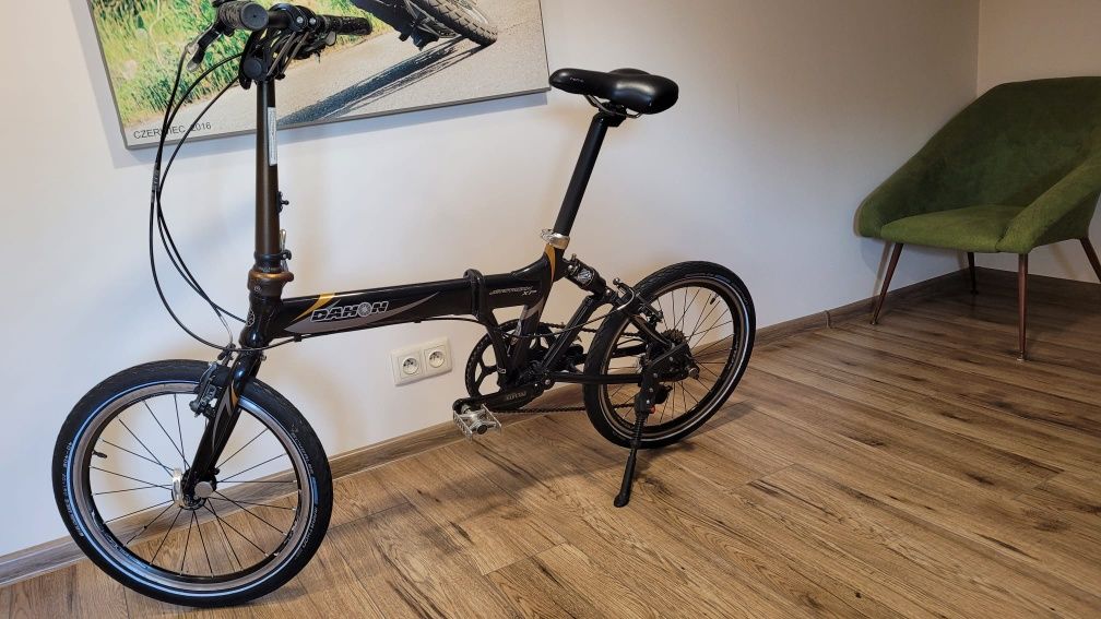 Dahon Jetstream XP, najlżejszy rower składany 20" amortyzowany