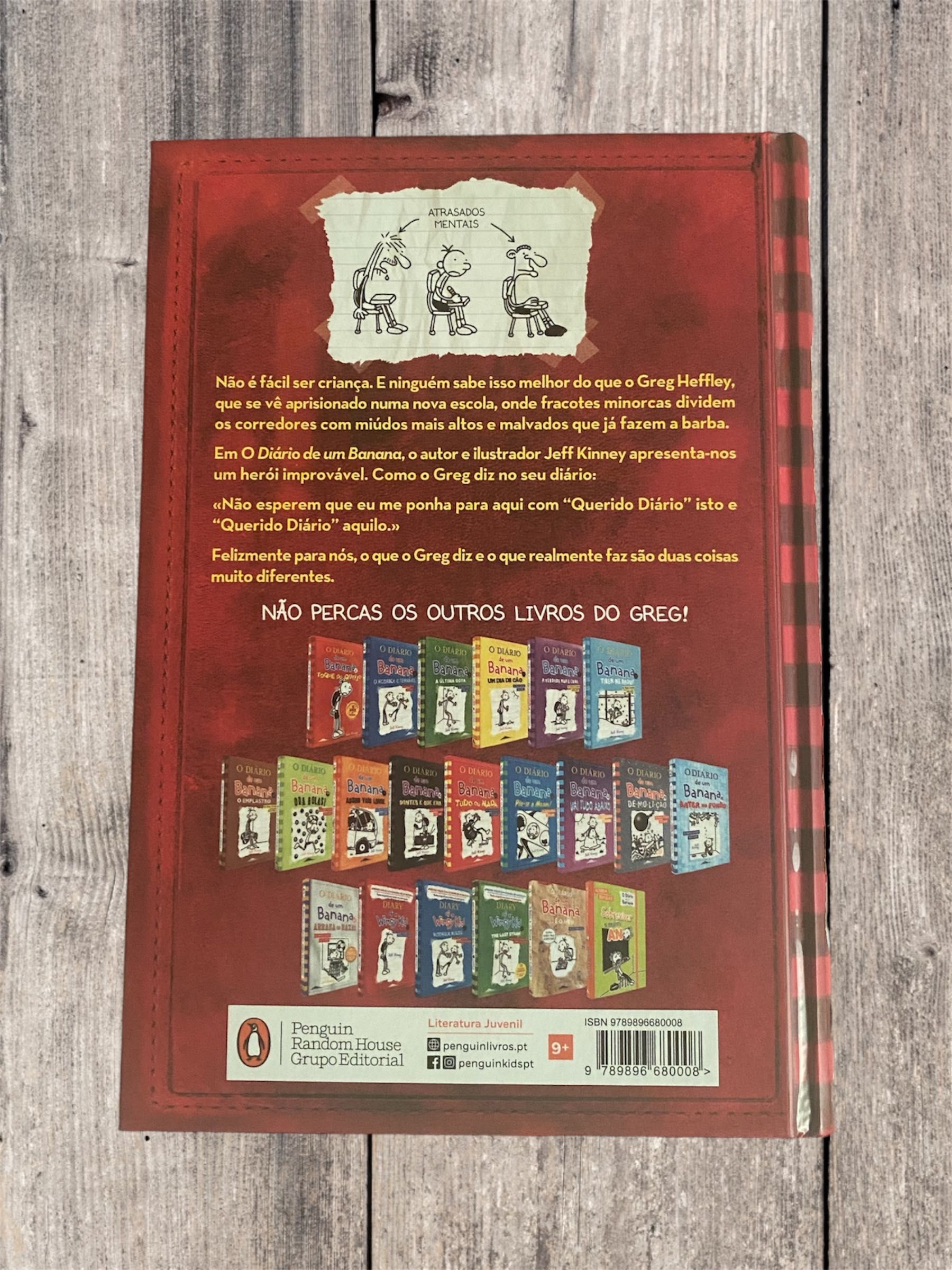 Livro “O Diário de um Banana 1”