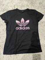 bluzka czarna adidas L
