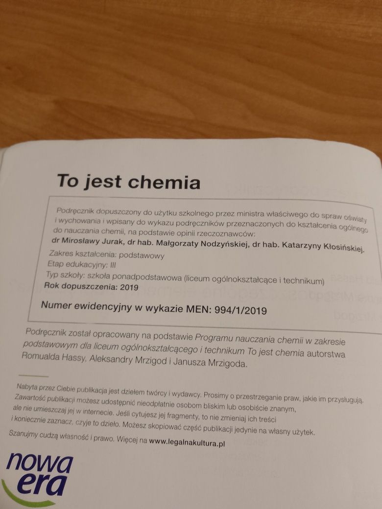 To jest chemia 1