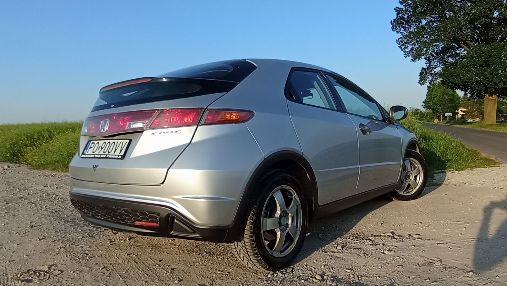 Honda Civic VIII Ufo Benzyna 6Biegow Klima Alu Zarejestrowany