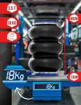Пневматичний домкрат Tagred  3.5 т + гума