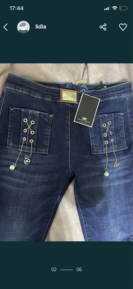 Spodnie elisabetta Franchi