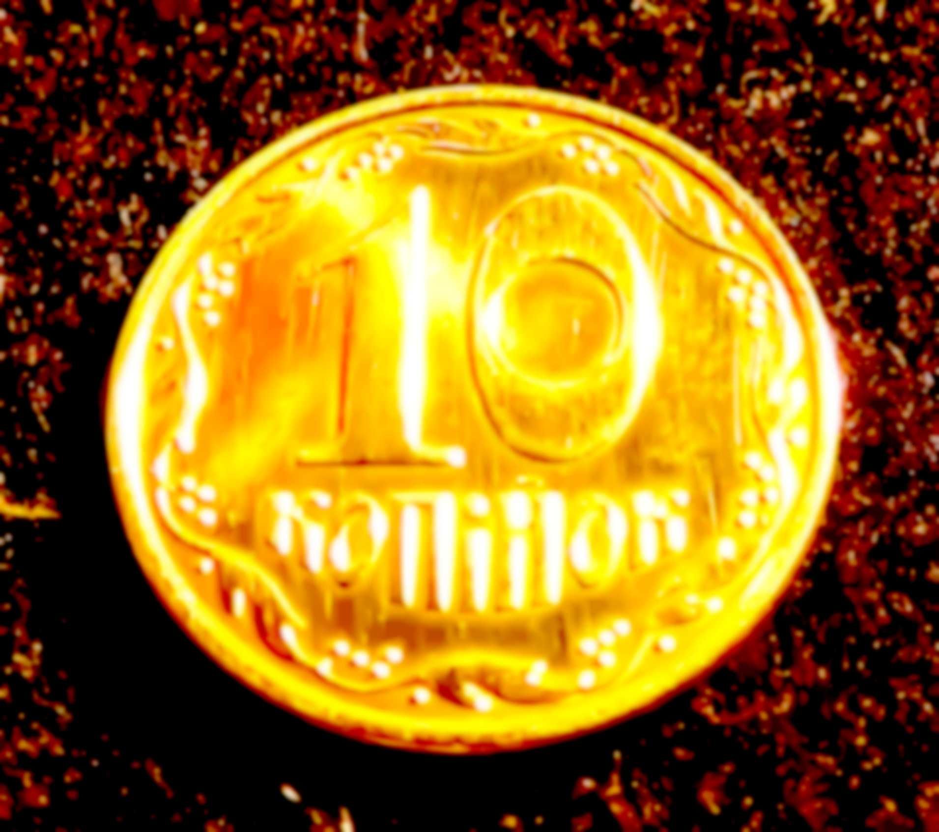 Для коллекционеров монета 10 коп України 2019 года , 10 роллов.