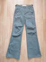 Spodnie khaki poszerzane nogawki r. 29 L damskie