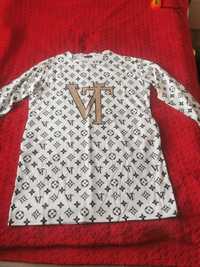 Bluza dresowa z kieszeniami, Louis Vuitton, bluzka bawełniana