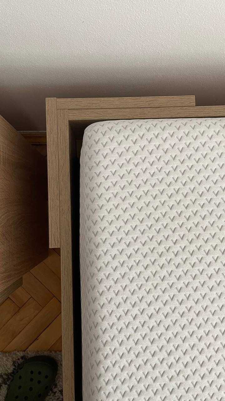 Ліжко HALD 160x200см світлий дуб (Jysk)