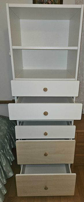 3 szafy IKEA, 2xPAX i 1xdziecięca