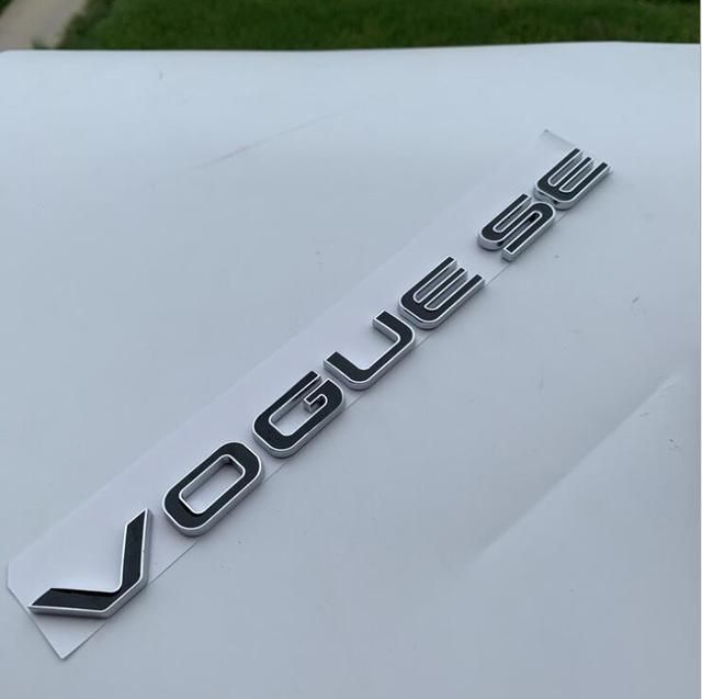 Z741 Letras Emblema Símbolo Range Rover VOGUE SE Mala