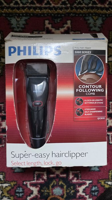 Машинка для стрижки волосся Philips QC5010 сері