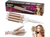 Kemei KM-1010 Falownica Lokówka Karbownica do włosów