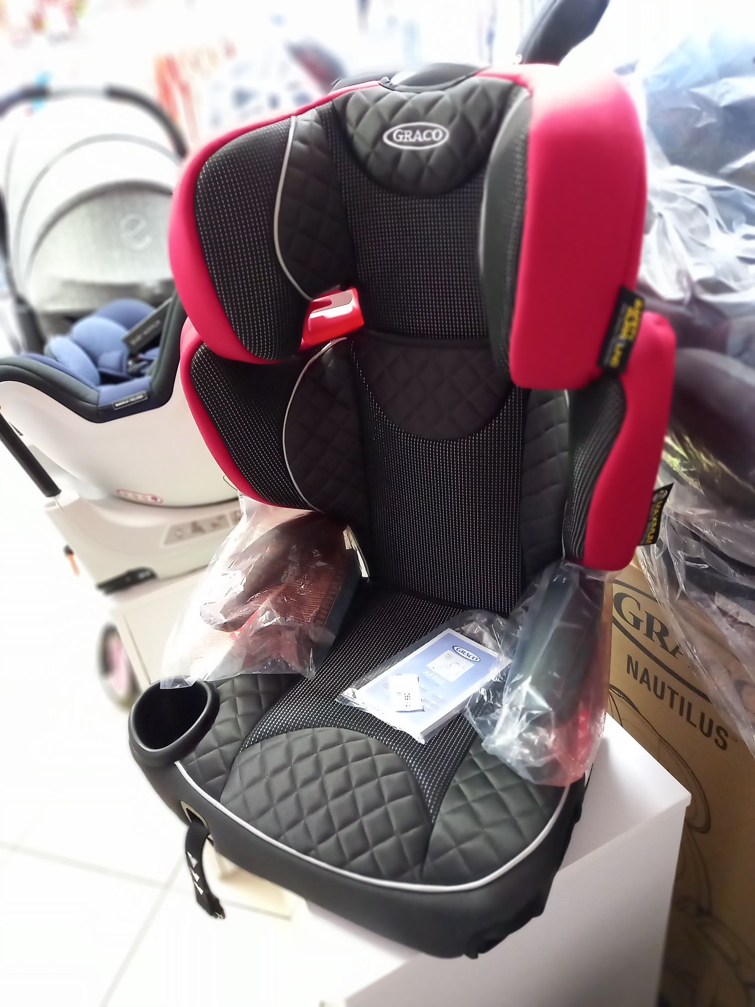 Fotelik samochodowy graco 15-36kg isofix coach top maluszek Oświęcim