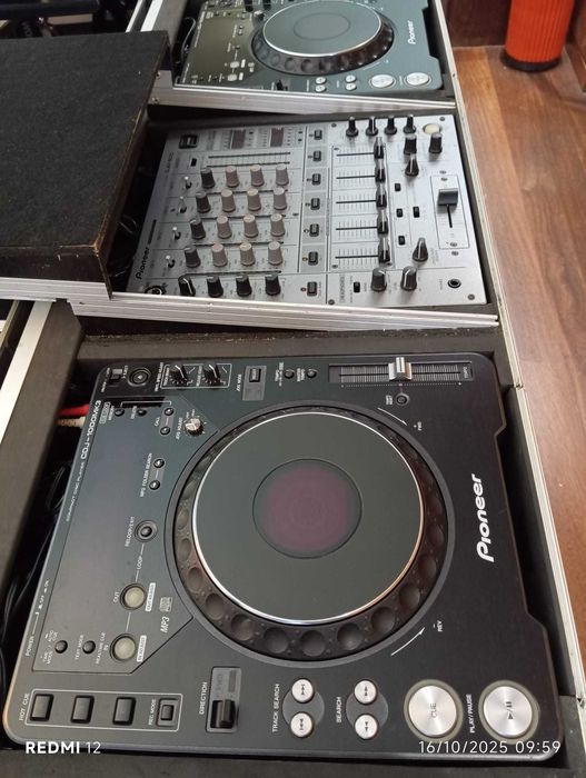 Pioneer CDJ 1000 MK3 + Mesa Mistura Pioneer DJM 600