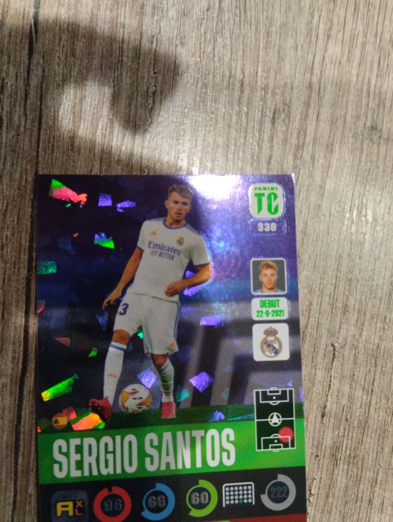 Karta piłkarska hero rookie Sergio Santos