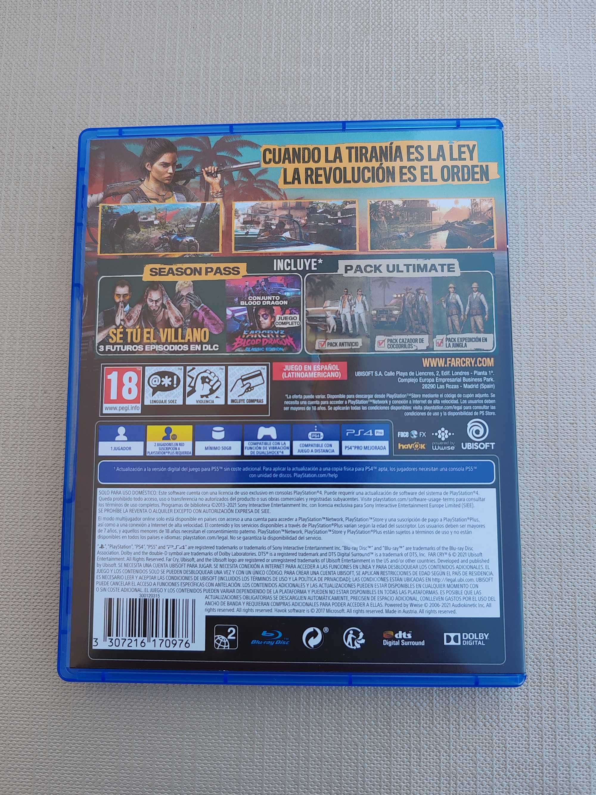 Far Cry 6 Ultimate Edition (PS4/PS5)