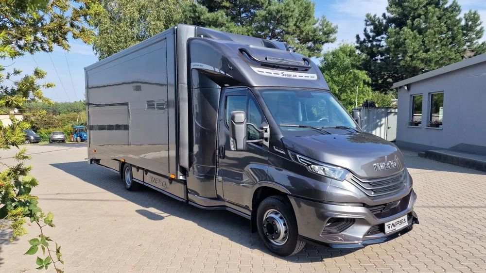 Iveco NPS Daily 70c21  Magic Box, zabudowa kontenerowa, dwustronnie otwierana!