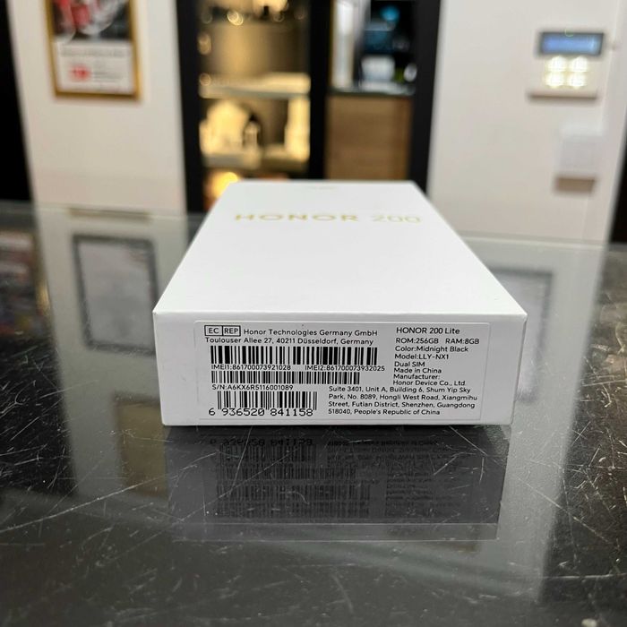 Telefon HONOR 200 Lite | Nowy | Zaplombowany | 256/8GB | Dual Sim