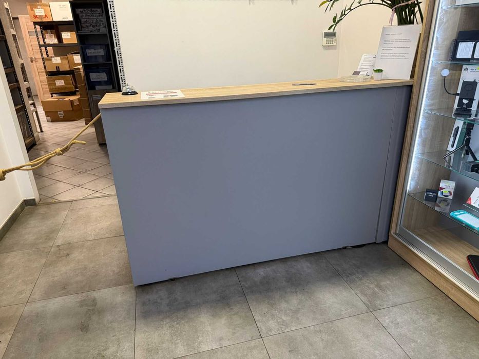 Lada sklepowa kasjerska kontuar kontener biurowy recepcja - idealny