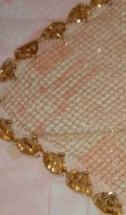 Capinha / mantilha de cerimónia - nova