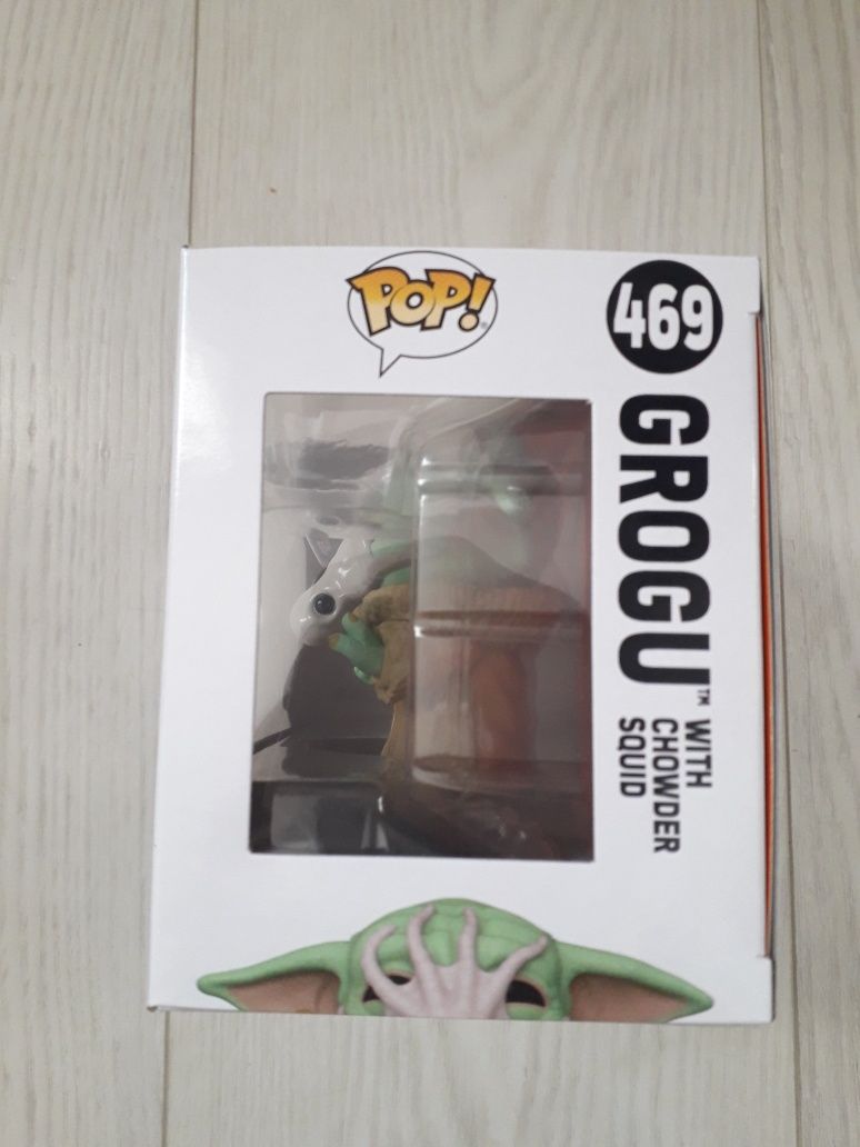 Figurka Funko POP "Grogu with chowder squid" nr 469