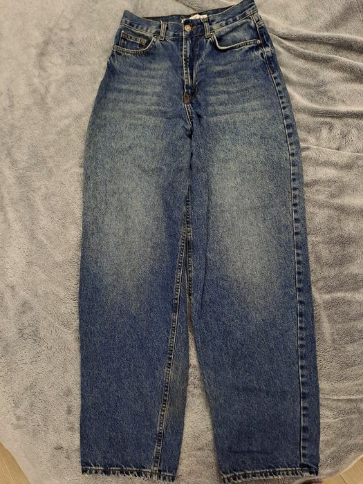 Baggy джинси сині